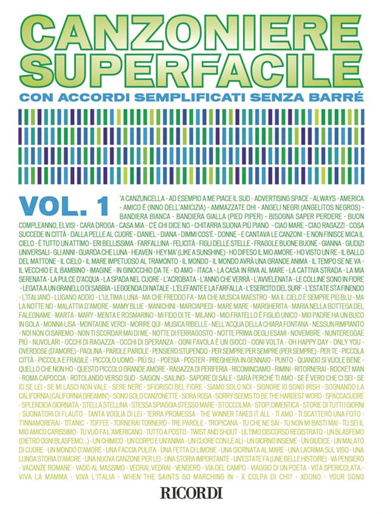 Canzoniere Superfacile Vol. 1